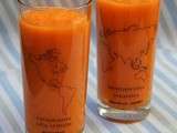 Smoothie carotte-orange-gingembre