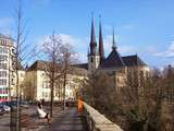 Ville de Luxembourg en hiver