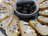 Baguette farcie au thon et olives noires