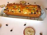 Cake aux pommes et raisins secs