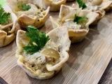 Corolles de rillettes de thon au citron confit