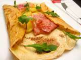 Crêpes façon raclette