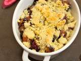 Crumble aux quetsches