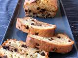 Gâteau au yaourt à la poire et aux pépites de chocolat