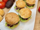 Mini burgers à l’avocat