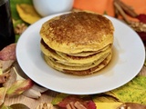 Pancakes d’automne à la courge butternut et à la cannelle