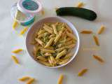 Penne aux courgettes et à la cancoillotte