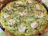 Quiche à la courgette et au chèvre