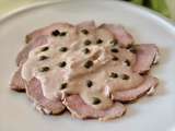 Rôti de veau froid façon vitello tonnato