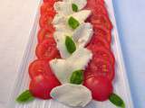 Salade Caprèse (tomates mozzarella)