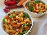 Salade de fusilli croquante