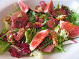 Salade festive aux figues