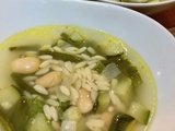 Soupe verte aux légumes d’été