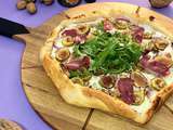 Tarte rustique aux figues et chèvre frais