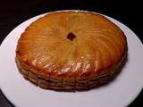 Galette des rois frangipane pistache framboise