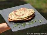 Galettes aux oignons verts