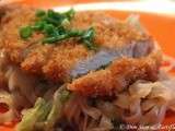 Porc pané à la japonaise (ou porc Tonkatsu)