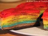 Rainbow crêpes