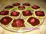 Tartelettes Choco Framboises