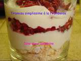 Tiramisu aux Framboises