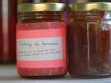 Cadeaux gourmands : chutney de tomates