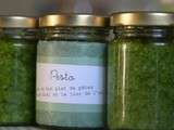 Cadeaux gourmands : petits pots de pesto