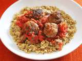 Menu 224 : boulgour et boulettes