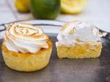 Cupcakes citron et meringue, petits coeurs coulants au Lemon Curd