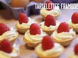 Tartelettes framboise (mignardises)