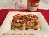 Crevettes au miel acidulé pour la Saint Valentin