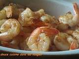 Crevettes Roses au Pastis