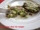 Galettes de Courgette