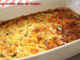 Gratin aux champignons et lait ribot