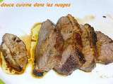 Magrets de canard pistache