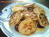 Mini Blinis au Lait Ribot et au saumon fumé