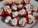 Mini poivrons farcis saumon