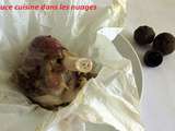 Souris d'agneau confite au citron noir