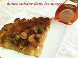 Tarte à l'oignon à la Colatura di alici di Cetera