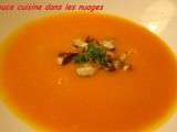 Velouté de Potimarron aux Cèpes