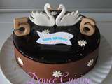 Entremet tout chocolat