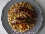 Haricots blancs et saucisses de Toulouse