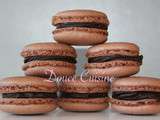 Macarons au chocolat