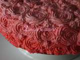 Rose Cake chocolat pistache