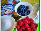 Verrine fraîcheur allez les bleus