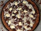 Pizza au chocolat coco ananas