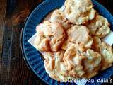 Biscuits au fromage en grains