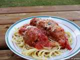 Boulettes de veau à la sauce tomate