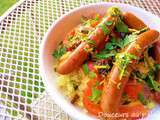 Couscous merguez et poulet