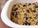 Crumble aux mûres et au sirop d'érable