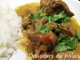 Curry de veau crémeux